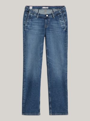 Seated Straight Fit Jean, Denim Blue