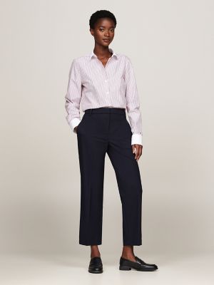 Classic Stripe Shirt, Ivy Stripe/ Pink