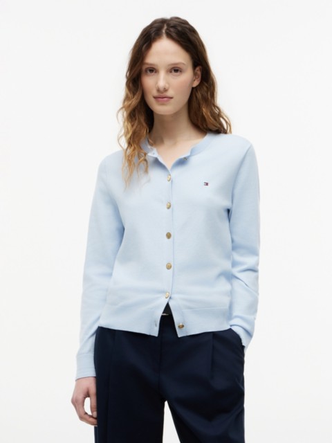 Женские кардиганы Tommy Hilfiger Organic Cotton Jersey Cardigan