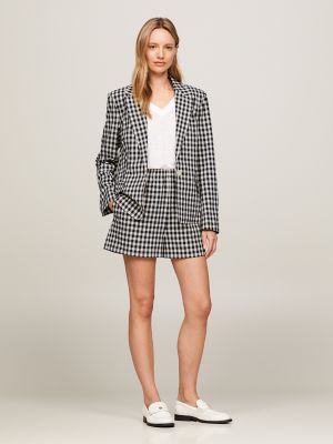 Slim Fit Gingham Check Seersucker Blazer | Tommy Hilfiger USA