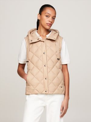 Tommy Hilfiger Zip-Up Quilted Coat