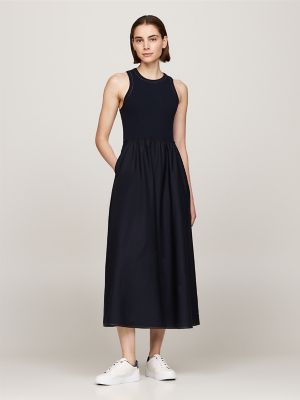 Slim Fit Sleeveless Midi Dress | Tommy Hilfiger