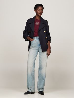 Wool-Cashmere Blend Peacoat | Tommy Hilfiger