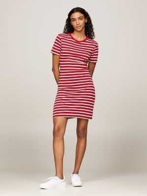 Slim Fit Mini T-Shirt Dress | Tommy Hilfiger USA