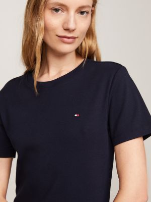 Slim Fit Mini T-Shirt Dress, Navy