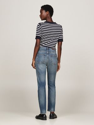 High-Rise Slim Cigarette Jean | Tommy Hilfiger