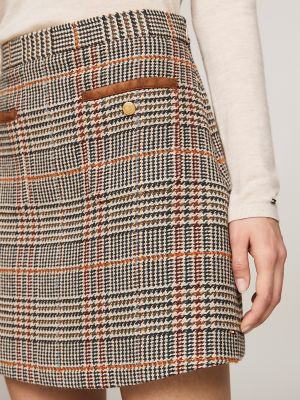 Tweed Check Mini Skirt | Tommy Hilfiger USA