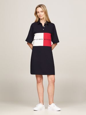 Hilfiger Team Rugby Polo Dress, Navy