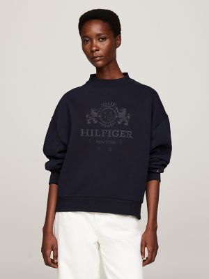Mock neck sweatshirt hotsell