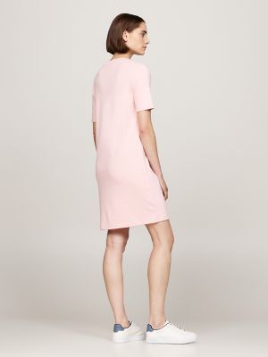 Script Logo T-Shirt Dress | Tommy Hilfiger USA