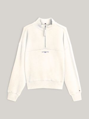 Tommy hilfiger half zip sweatshirt sales