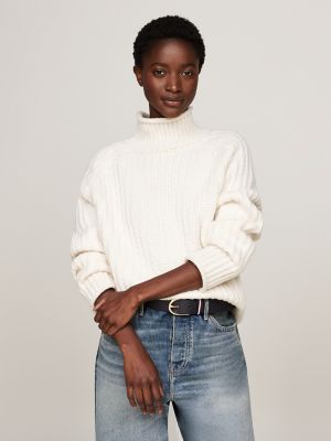 Oversized Wool Turtleneck Sweater Tommy Hilfiger