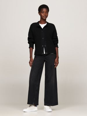 Oversized Wool Cardigan | Tommy Hilfiger USA