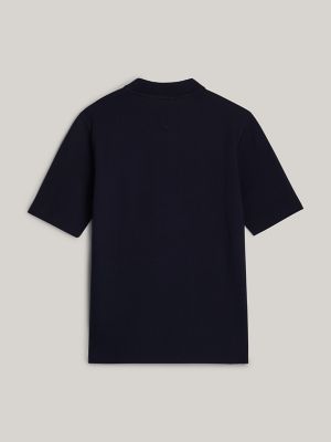 Stretch-Cotton Regular Fit Polo, Navy