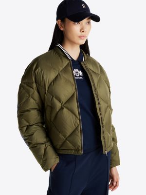 Water Repellent Quilted Down Bomber Tommy Hilfiger