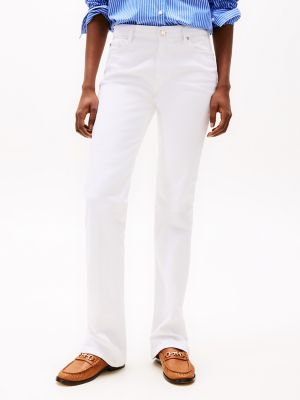 Mid-Rise Bootcut Jean, Optic White