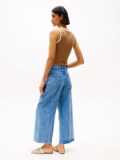 Medium Wash High-Rise Wide Leg Jean — Medium Wash 5