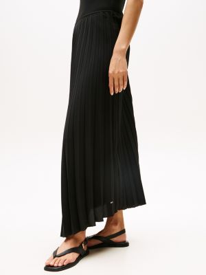 Fit-and-Flare Pleated Midi Dress | Tommy Hilfiger USA