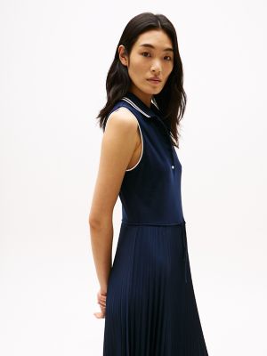 strapless open back dress Posy Midi Dress In Eclipse – Victoria Beckham UK main image 0