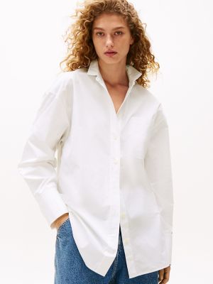 Sofia for Tommy Boyfriend Shirt, Optic White