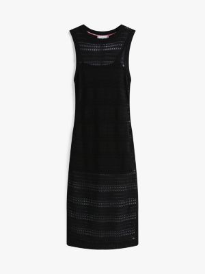 Sleeveless Crochet Midi Dress | Tommy Hilfiger USA
