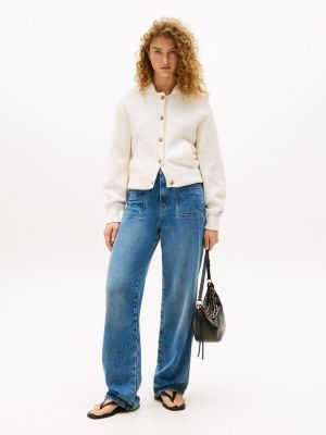 High Rise Relaxed Straight Jeans, Lana