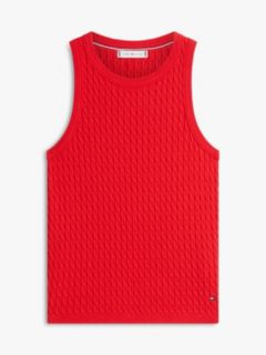 Cable Knit Sweater Tank — Fireworks 5