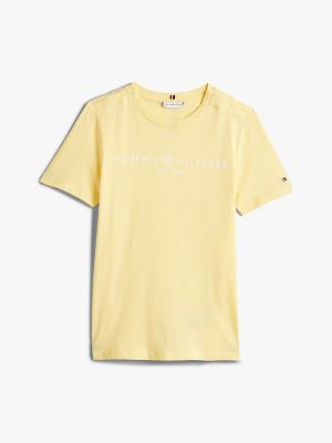 Hilfiger Logo T-Shirt, Citronella