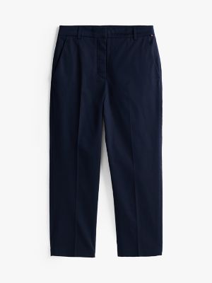 Slim Fit Straight-Leg Chino, Dark Night Navy