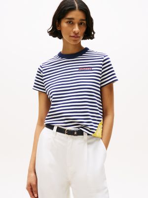 Hilfiger Sailing Relaxed Stripe T-Shirt, Yale Navy Stripe