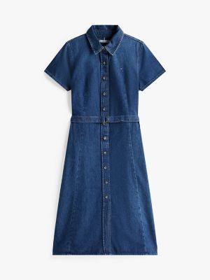 Denim Shirtdress, New Blue