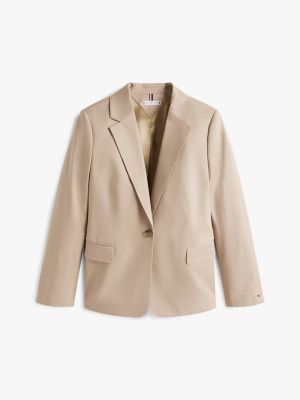 Женские пиджаки Tommy Hilfiger Slim Fit Single-Breasted Blazer — фото 5