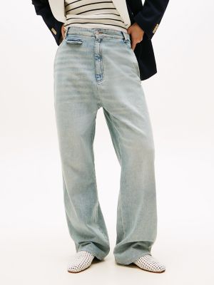 Denim Utility Pant, Light Blue Denim