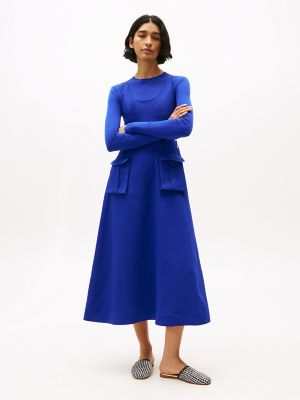 Wool and Silk Maxi Tank Dress