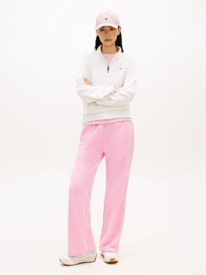 Женские худи Tommy Hilfiger Brushed-Back Quarter-Zip Sweatshirt — фото 2