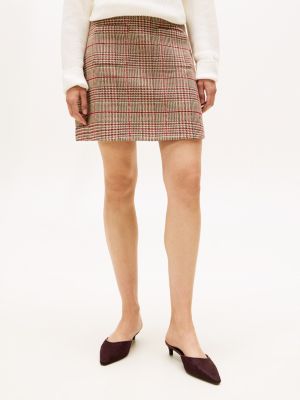 Check Tweed Mini Skirt Tommy Hilfiger