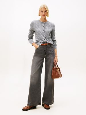 High-Rise Wide Leg Jean, Teya