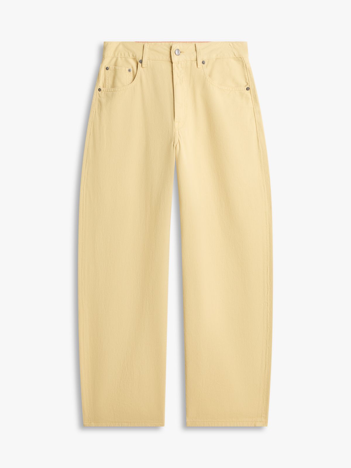 Mid-Rise Barrel Jean — Harvest Wheat