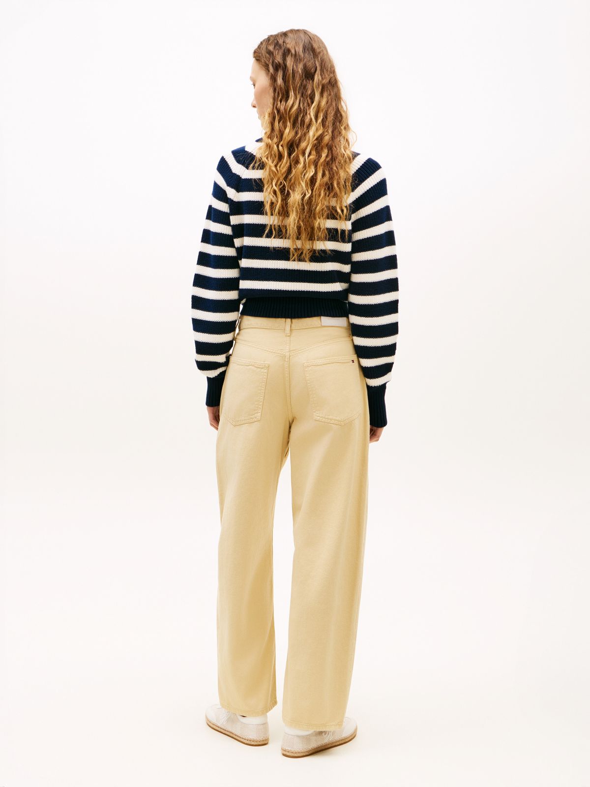Mid-Rise Barrel Jean — Harvest Wheat