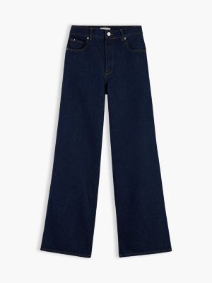 Женские джинсы Tommy Hilfiger High-Rise Wide Leg Jean, цвет: Rinse New Doreen — фото 7