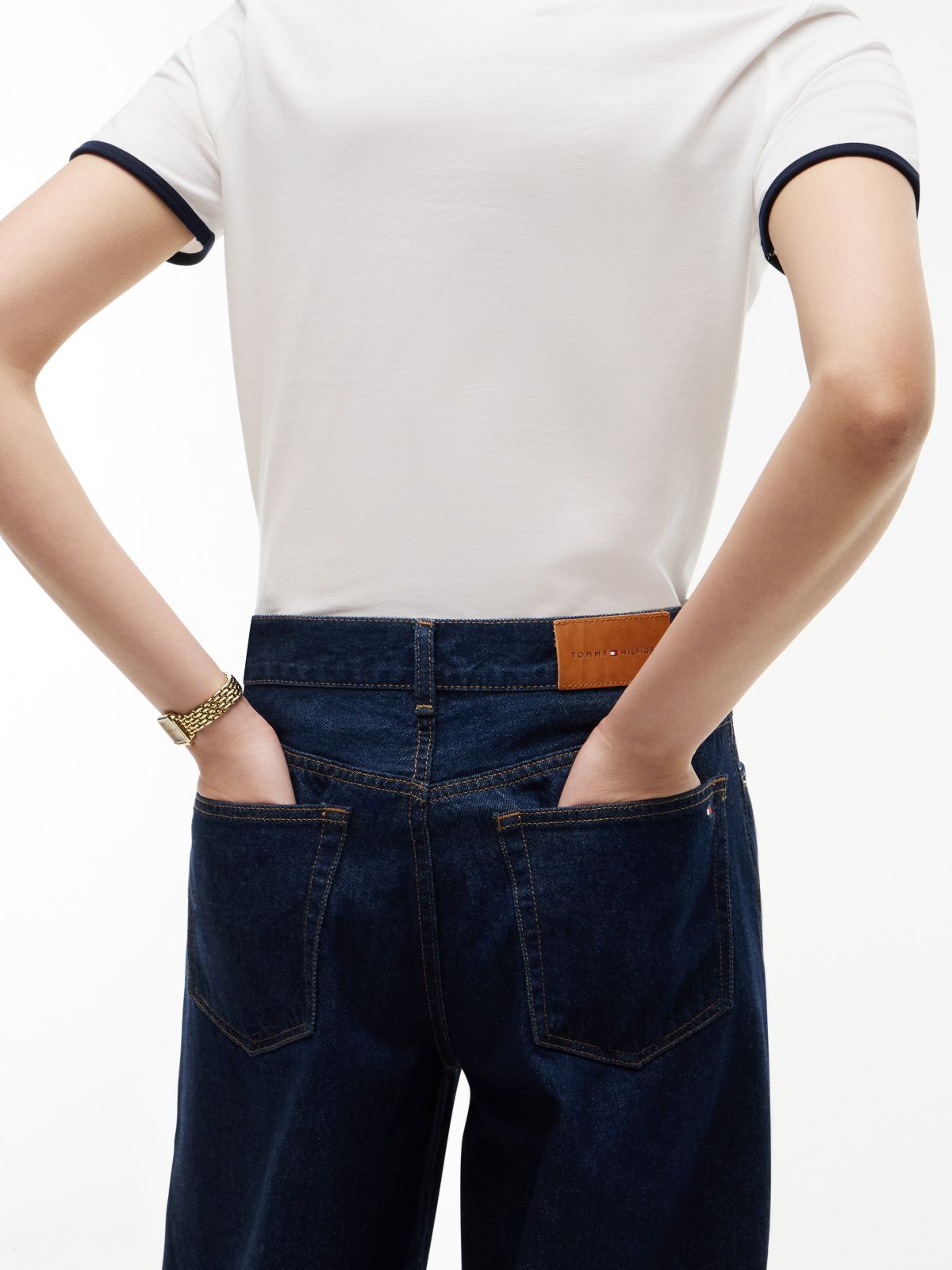 High-Rise Wide Leg Jean — Rinse New Doreen