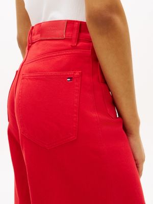 Женские джинсы Tommy Hilfiger Raw Hem High-Rise Wide Leg Jean — фото 3