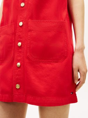 Женские платья Tommy Hilfiger Patch Pocket Denim Shift Mini Dress — фото 3