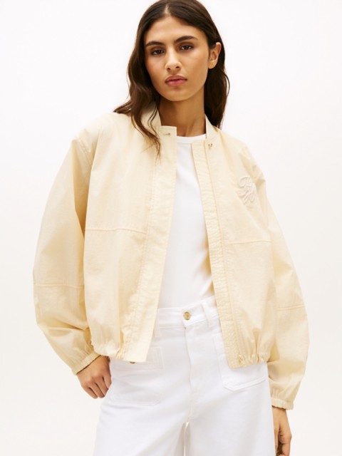 Женские куртки Tommy Hilfiger Water-Repellent Oversized Bomber Jacket