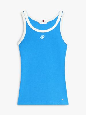 Женские свитеры Tommy Hilfiger Script Monogram Rib-Knit Tank Top — фото 5