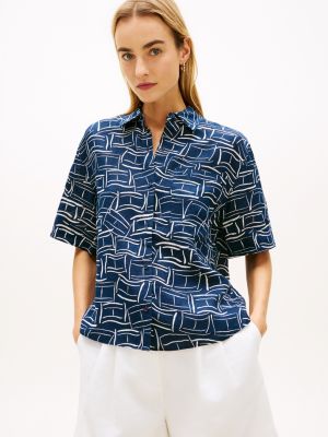Short-Sleeve Linen Shirt from Tommy Hilfiger - $62.65