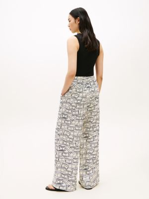 Женские брюки Tommy Hilfiger Relaxed Linen Pull-On Pant — фото 4