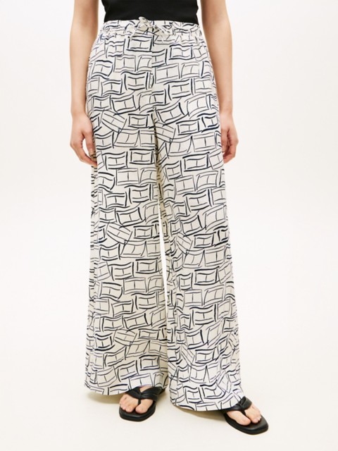 Женские брюки Tommy Hilfiger Relaxed Linen Pull-On Pant
