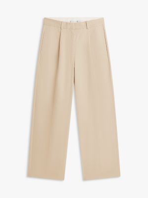 Женские брюки Tommy Hilfiger Pleated Twill Barrel Chino — фото 5