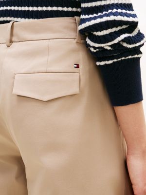 Женские брюки Tommy Hilfiger Pleated Twill Barrel Chino — фото 3